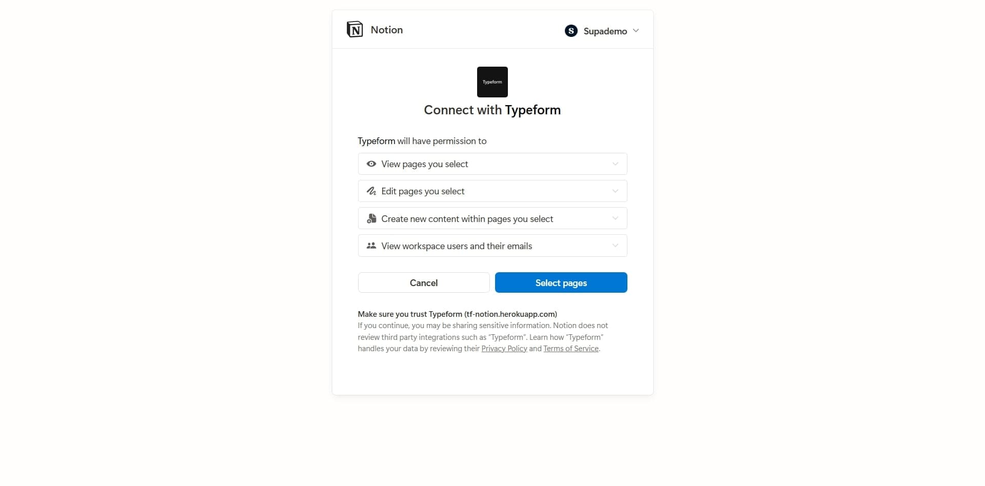 Configure response settings
