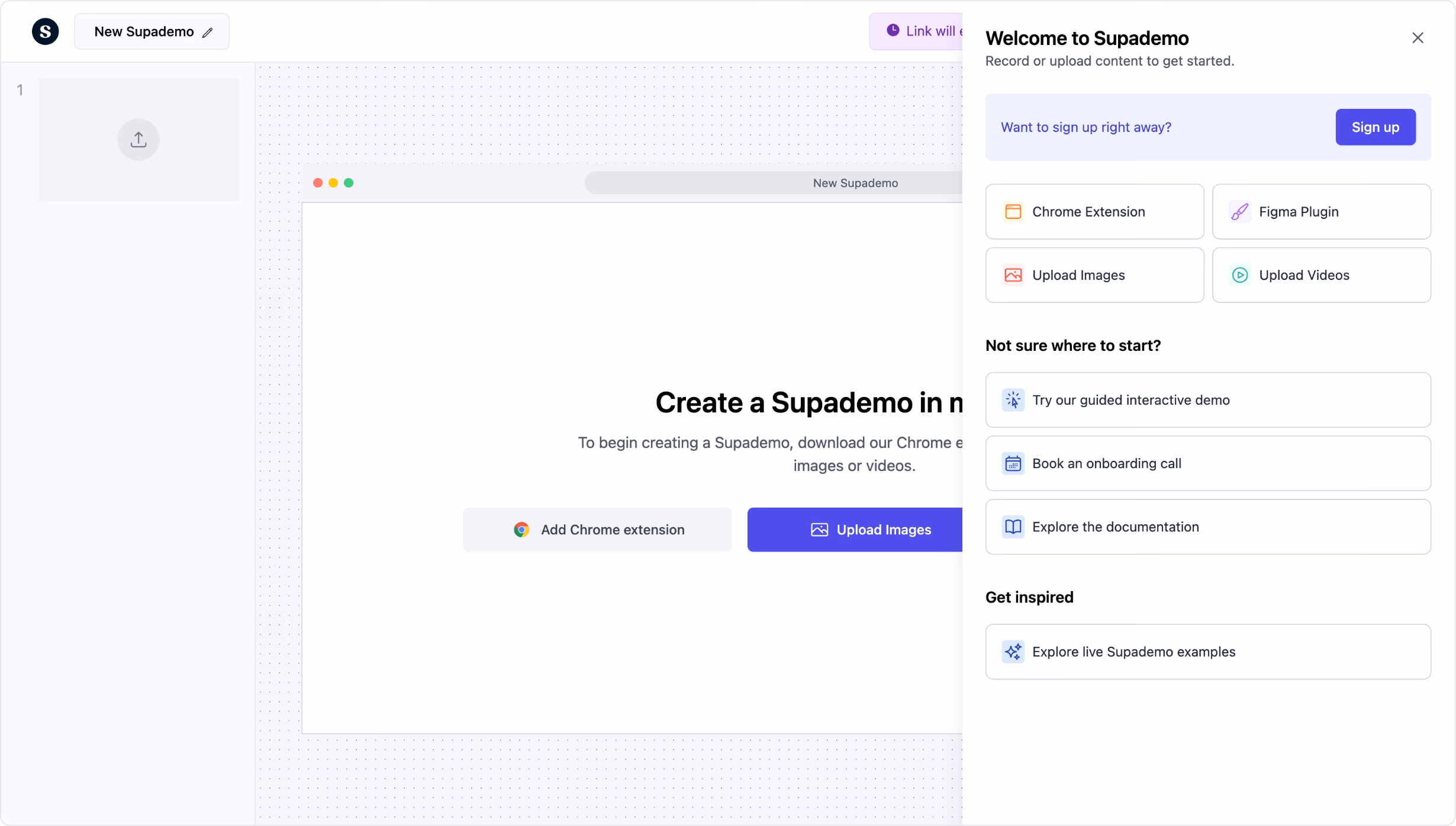 Supademo AI SOP generator creating interactive standard operating procedures