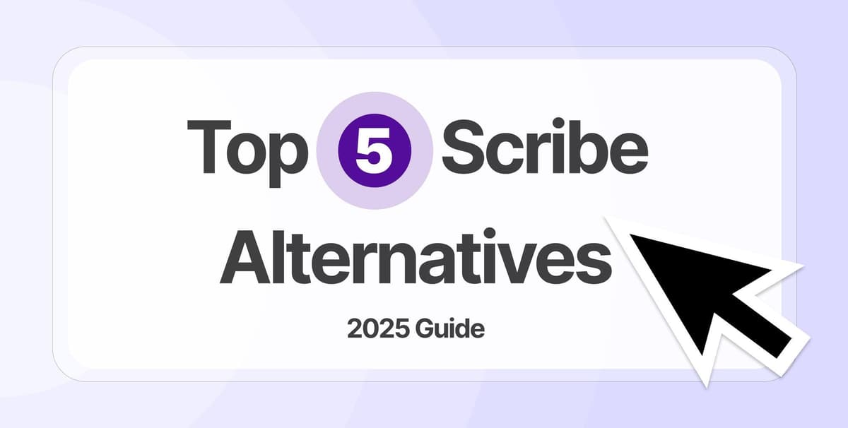 Top 5 Scribe Alternatives in 2026